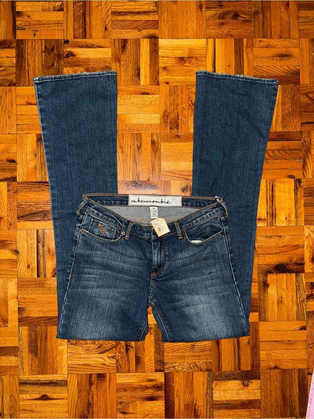 NWT Abercrombie Low Rise Bootcut Jeans
